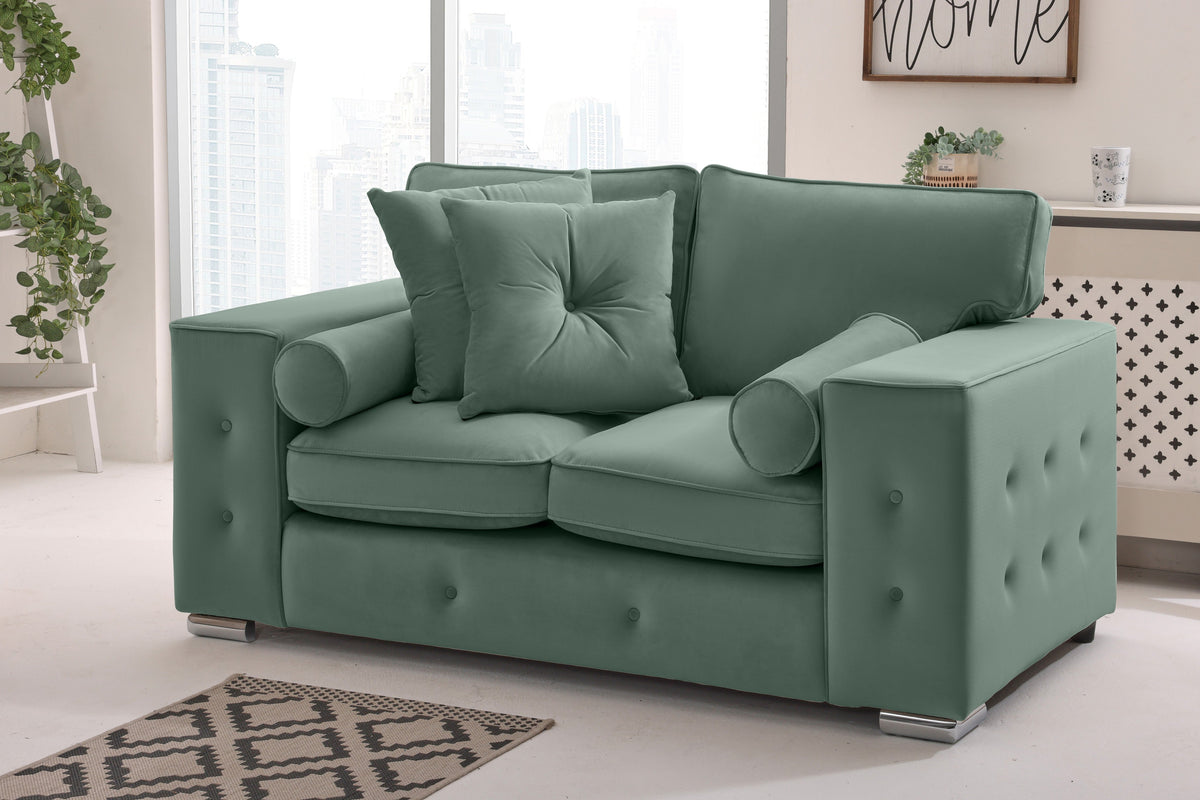 Callen 3+2 Fullback+ Bolster / Buttoned Cushions