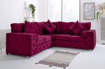 Sikara Corner Fullback - 2c2 + Bolster / Buttoned Cushions