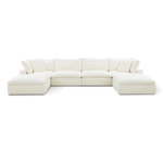 Cloud XL U Shape Sofa Footstool x2