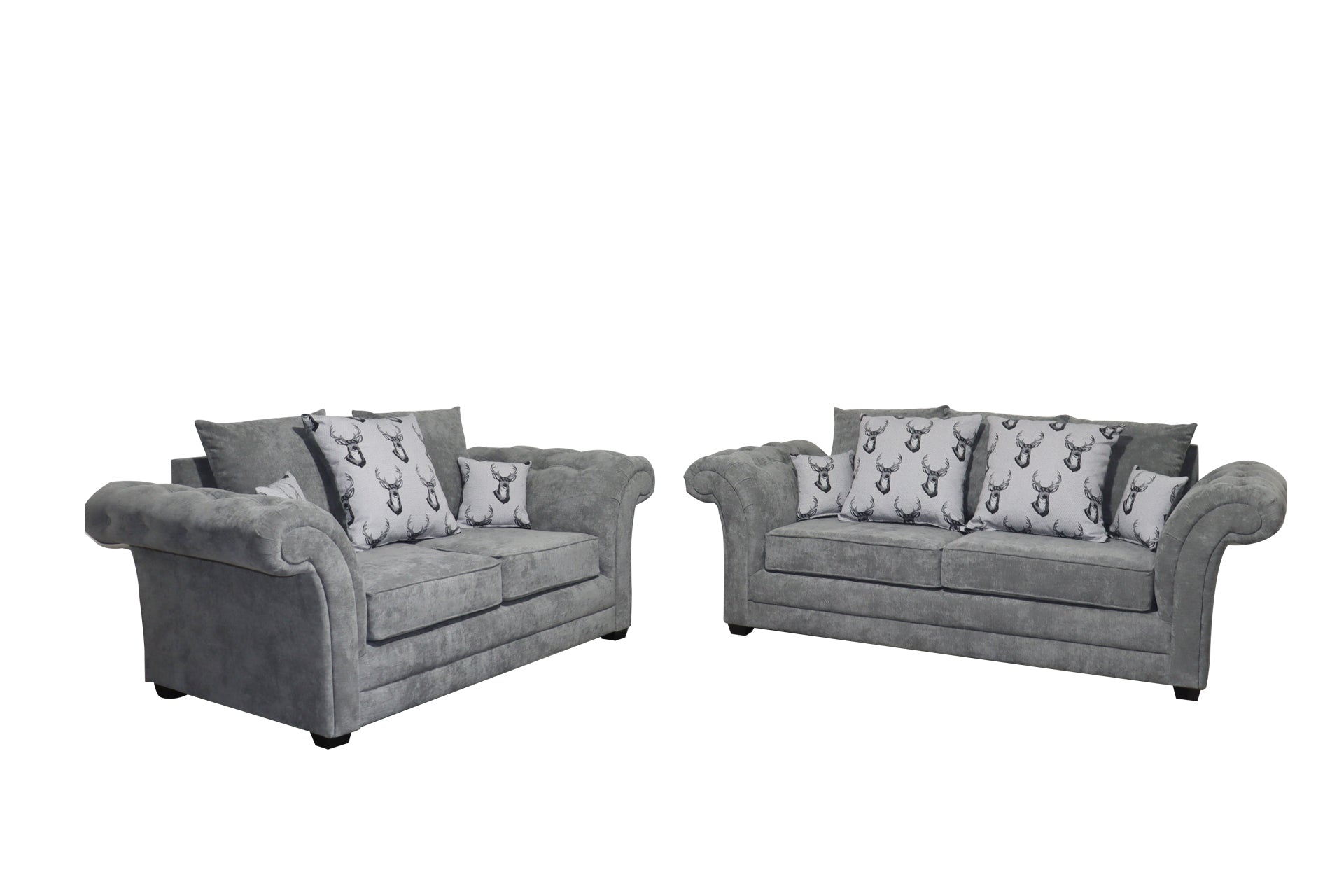 Crofton 3 Seater & 2 Seater - Chenille - Sofa Empire UK