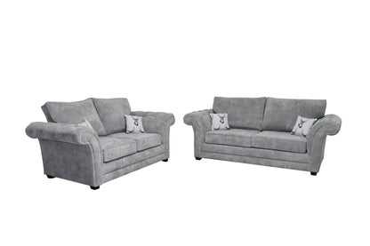 Crofton 3 Seater & 2 Seater - Chenille - Sofa Empire UK