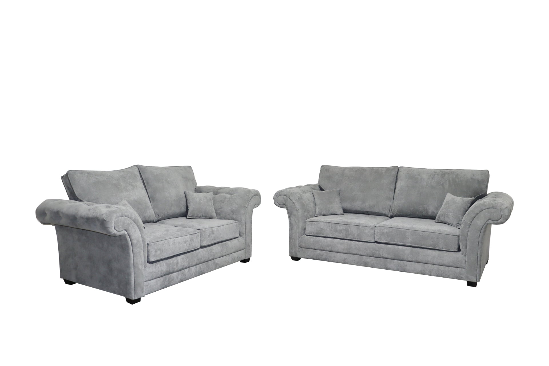 Crofton 3 Seater & 2 Seater - Chenille - Sofa Empire UK