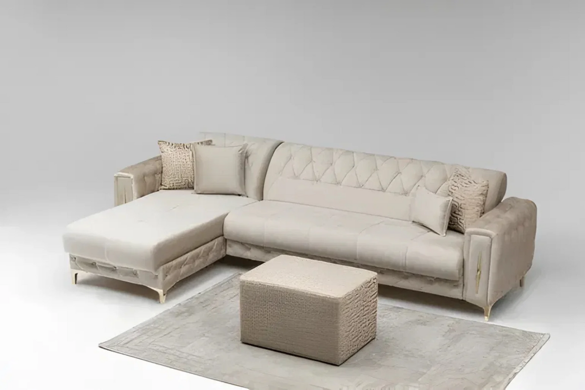 Monaco Relax Corner Sofa – Luxury Velvet Corner