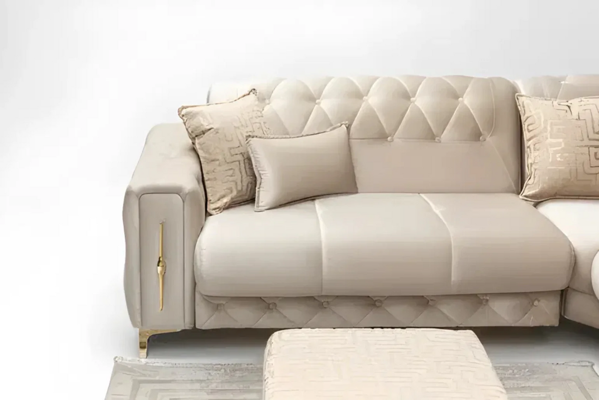 Monaco Relax Corner Sofa – Luxury Velvet Corner