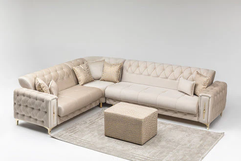 Monaco Relax Corner Sofa – Luxury Velvet Corner