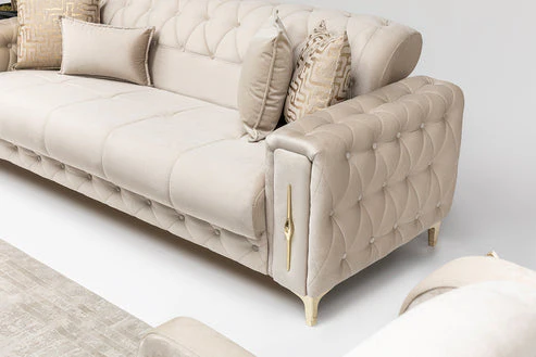 Monaco Sofa Set – Elegant 3-Seater & 2-Seater