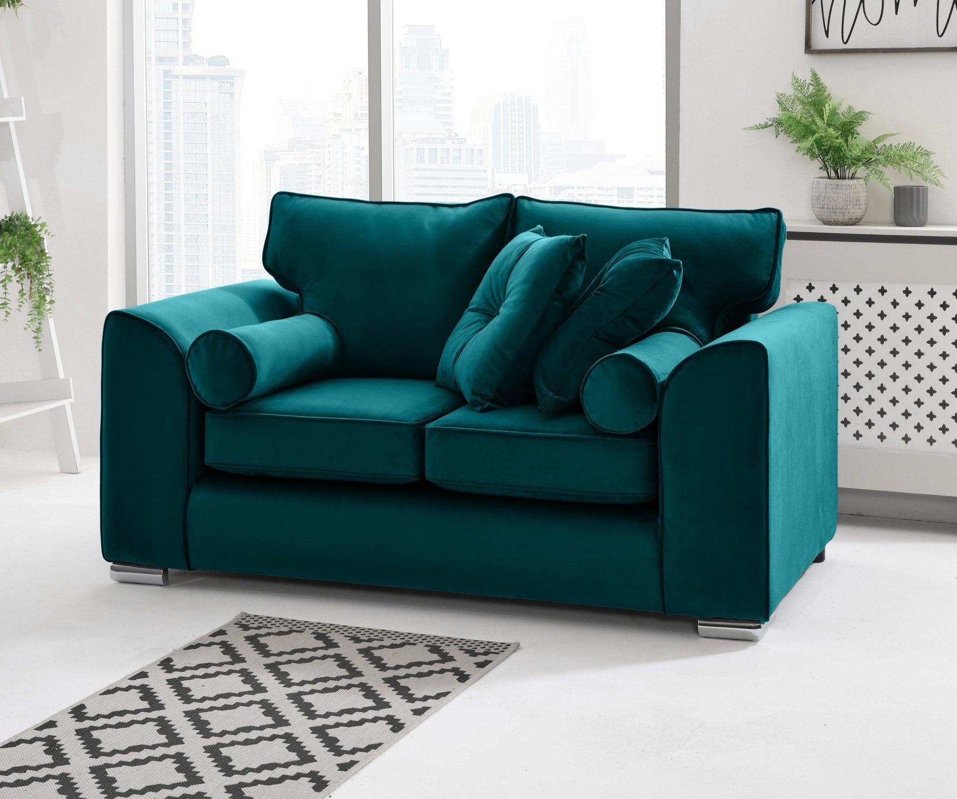 Dylan 3+2 Fullback + Extra Cushions - Sofa Empire UK