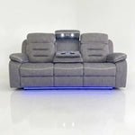 Monza 3 + 2 Seater Premium Tech Leather Electric Recliner Sofa Set