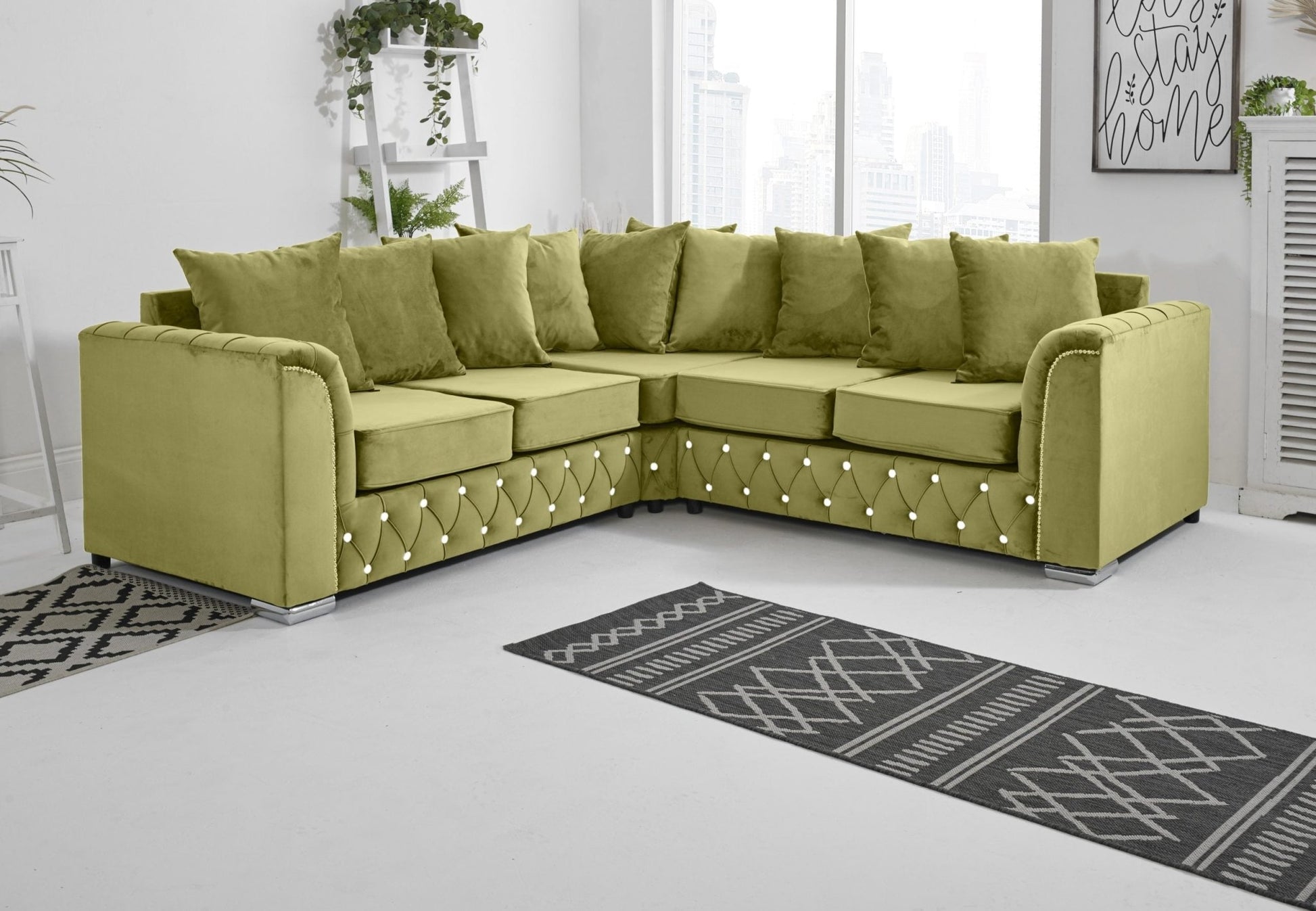 Malibu Corner Scatterback - 2c2 + Diamonds - Sofa Empire UK