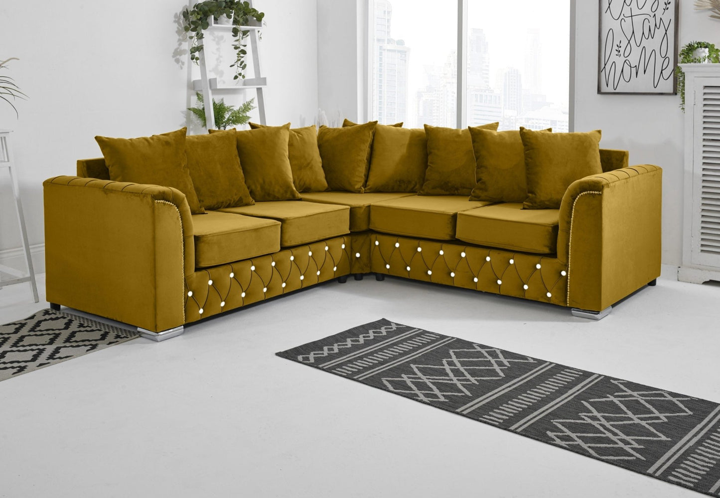 Malibu Corner Scatterback - 2c2 + Diamonds - Sofa Empire UK