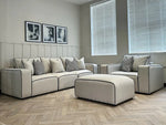 Camden Modular Sofa Set - 3 seater plus armchair with or without Piping